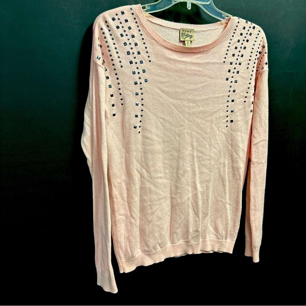 Como Vintage Light Pink Long Sleeve